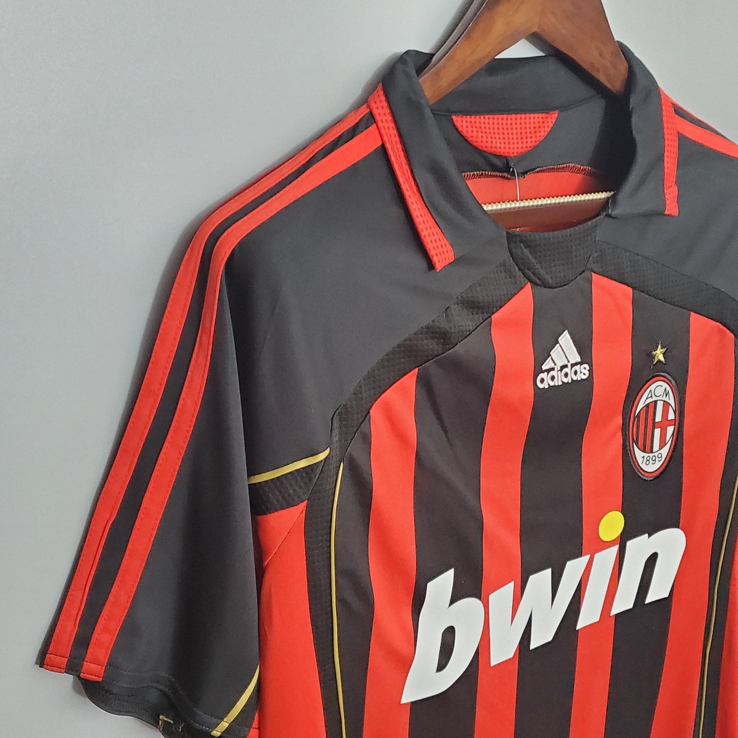 AC Milan 2006–2007 Retro Home Shirt – Champions of Europe Again