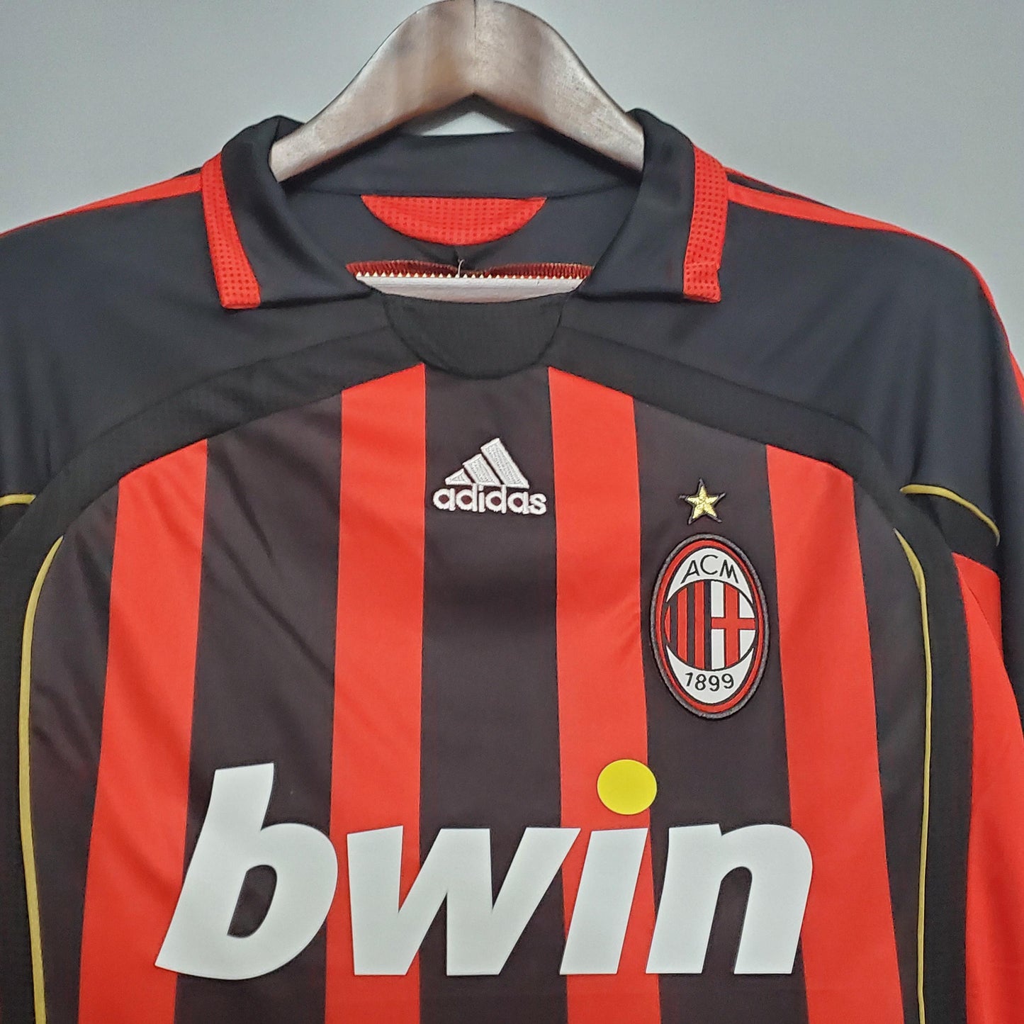 AC Milan 2006–2007 Retro Home Shirt – Champions of Europe Again