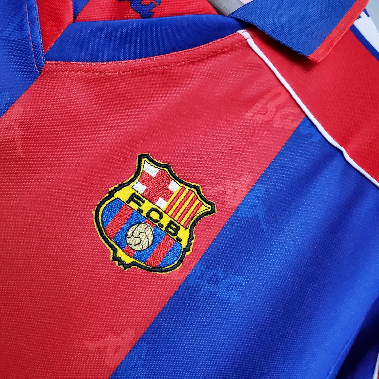 Barcelona 1995-1996 Retro Home Shirt