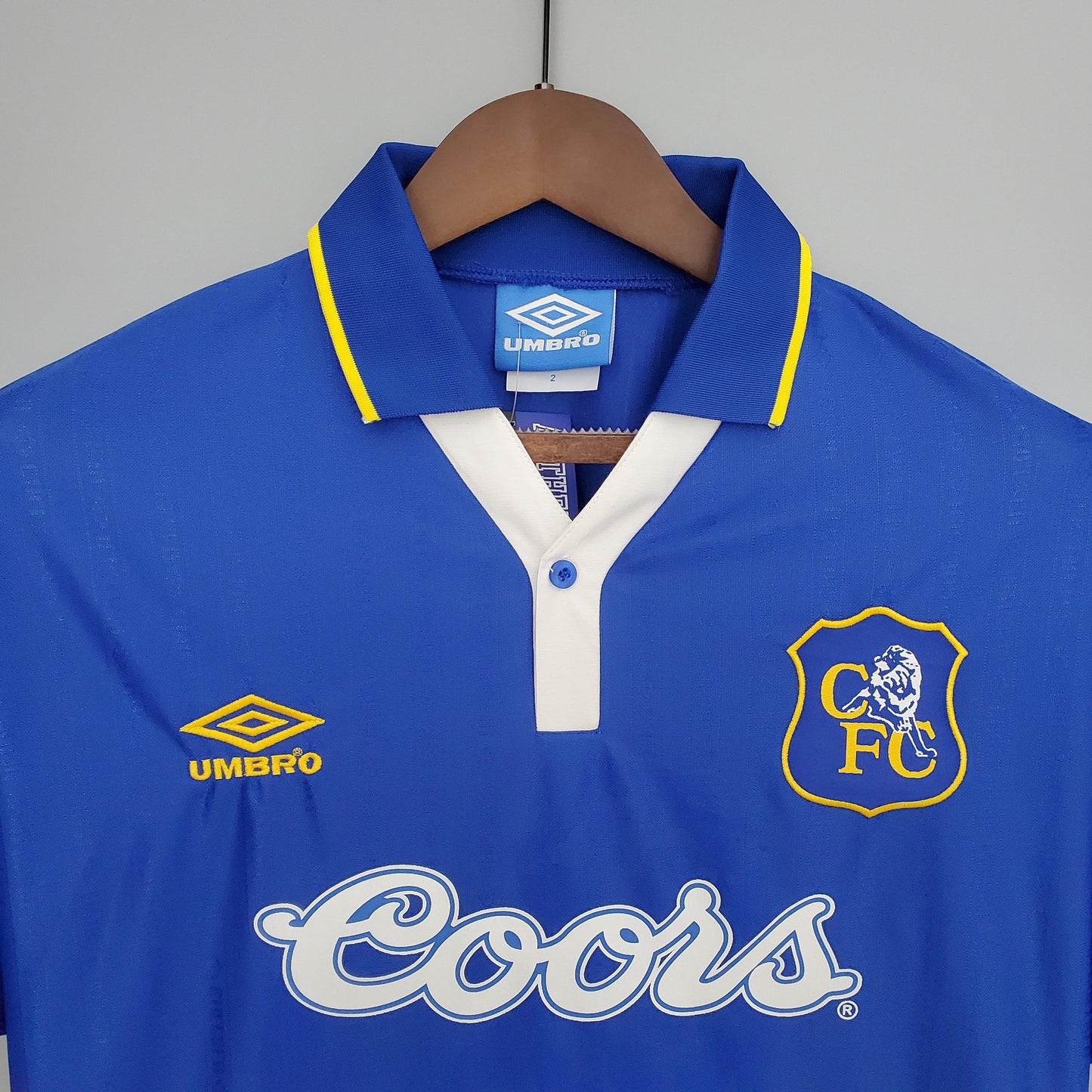 Chelsea 1995–1997 Retro Home Shirt – The Birth of a New Era