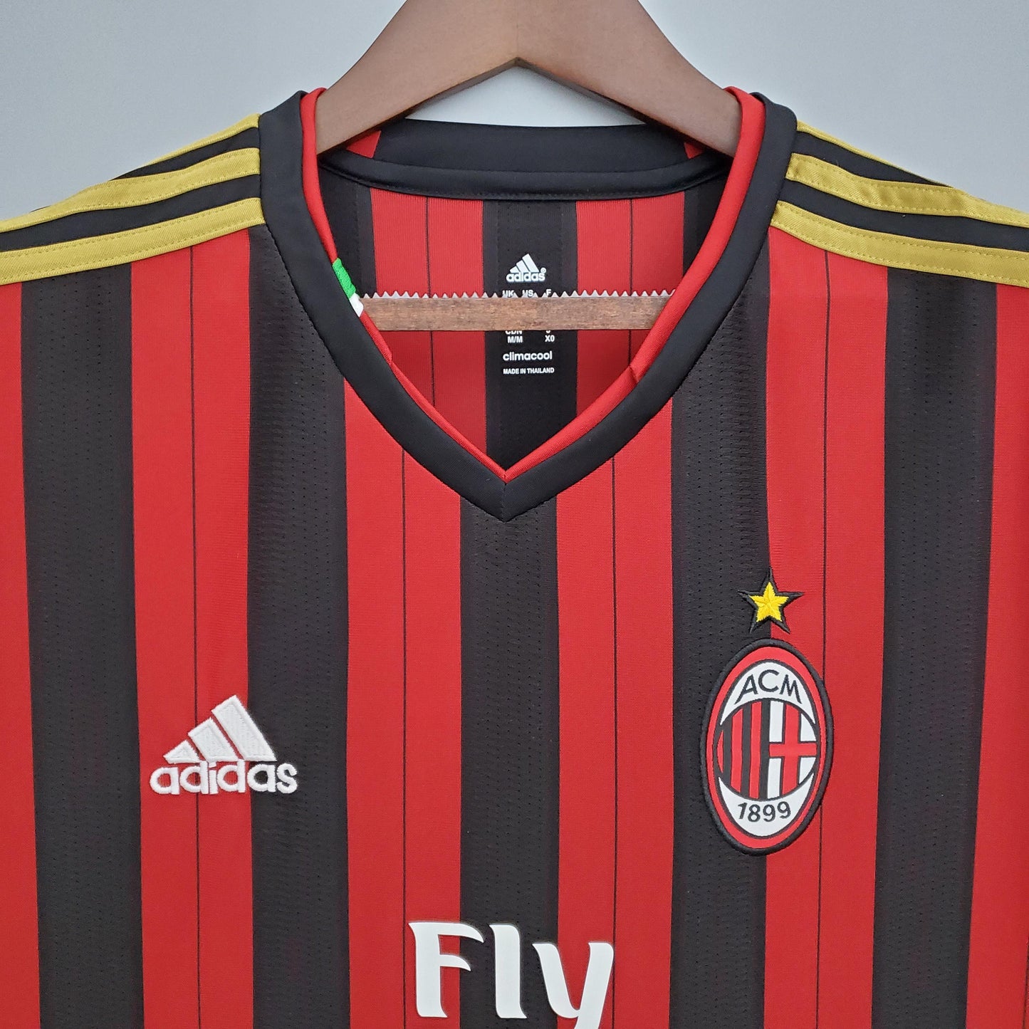 AC Milan 2013–2014 Retro Home Shirt – Tradition Meets Modern Elegance