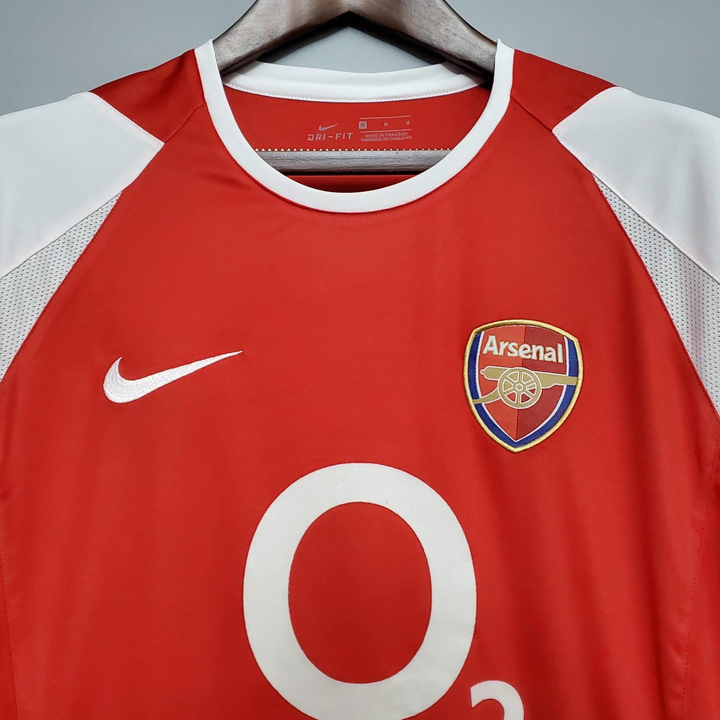 Arsenal 2002–2004 Retro Home Shirt – The Invincibles Era Begins