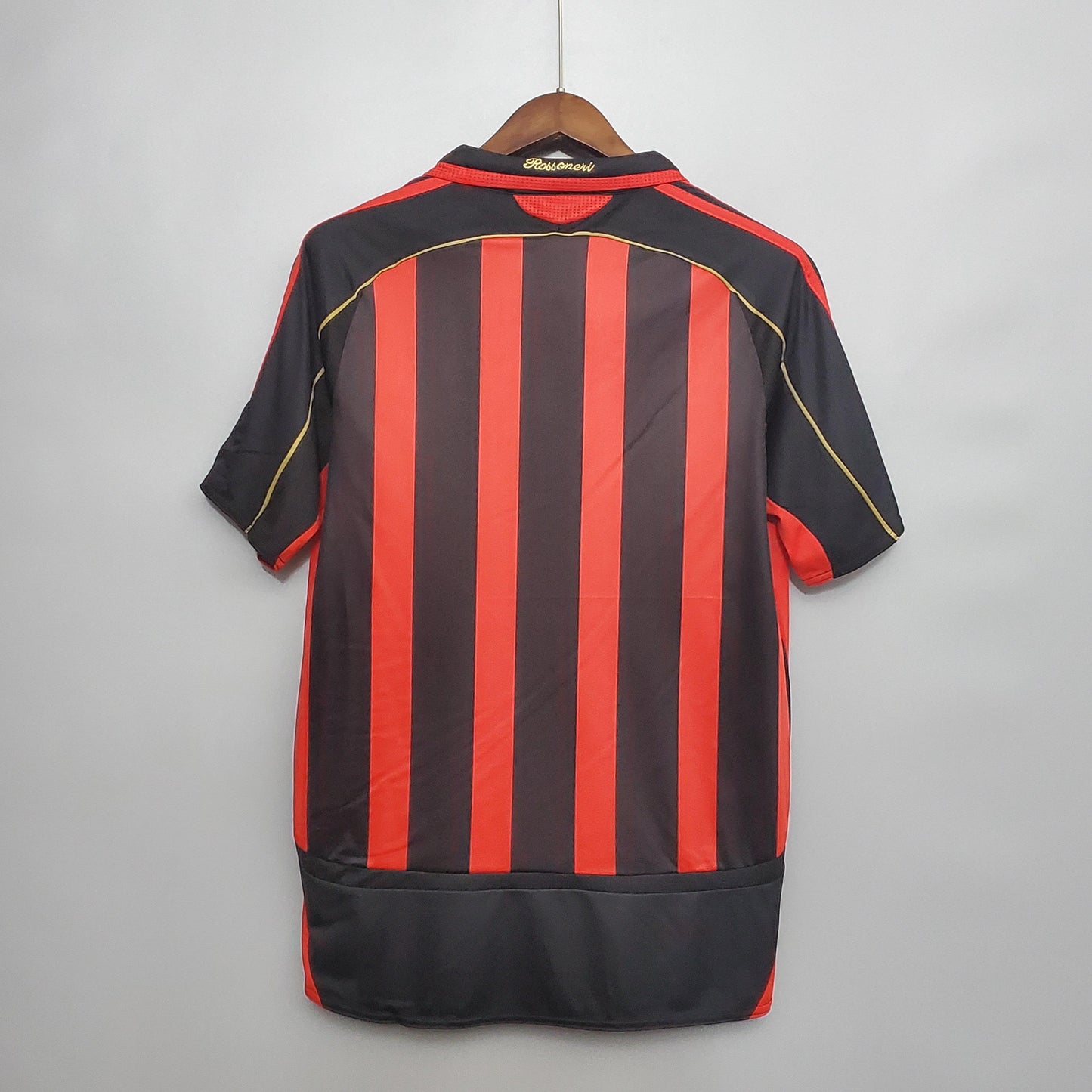 AC Milan 2006–2007 Retro Home Shirt – Champions of Europe Again