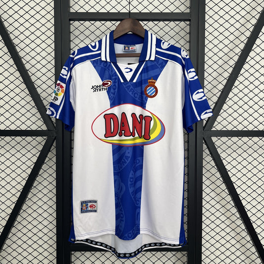 RCD Espanyol 1999–2000 Retro Home Shirt – A Tribute to Catalan Pride and Resilience