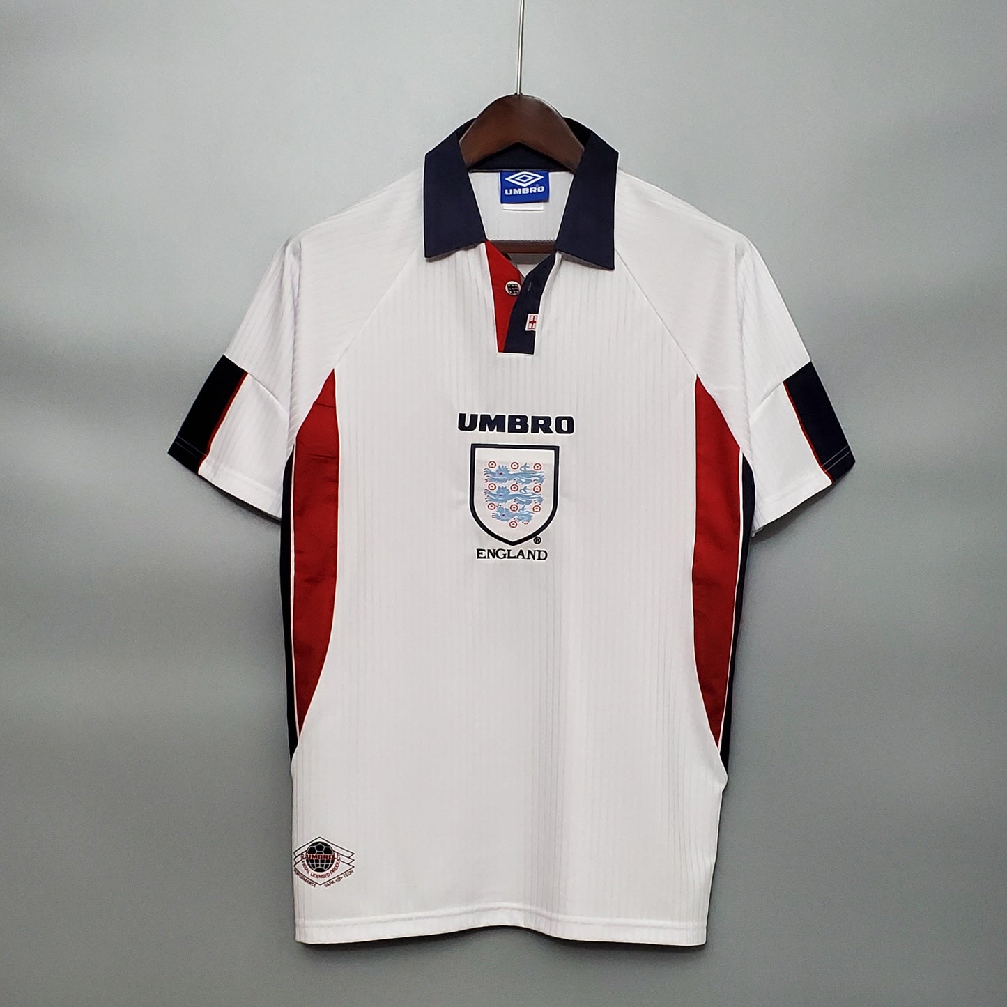 England 1998 Retro Home Shirt – A Timeless Three Lions Classic