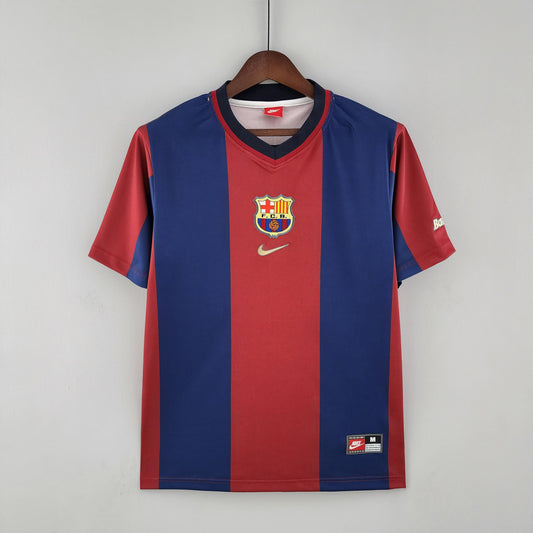 Barcelona 1998–1999 Retro Home Shirt