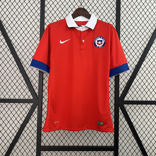 Chile 2015–2016 Retro Home Shirt