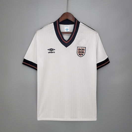 England 1984–1987 Retro Home Shirt – Three Lions, Timeless Pride