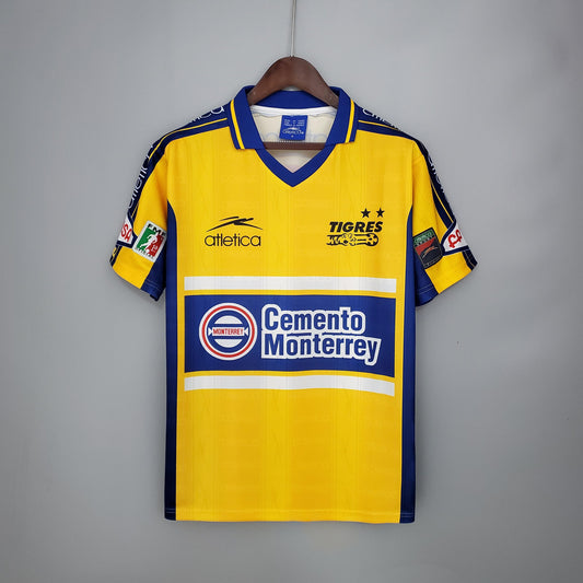 Tigres UANL 1999–2000 Retro Home Shirt – Fierce, Iconic, Timeless