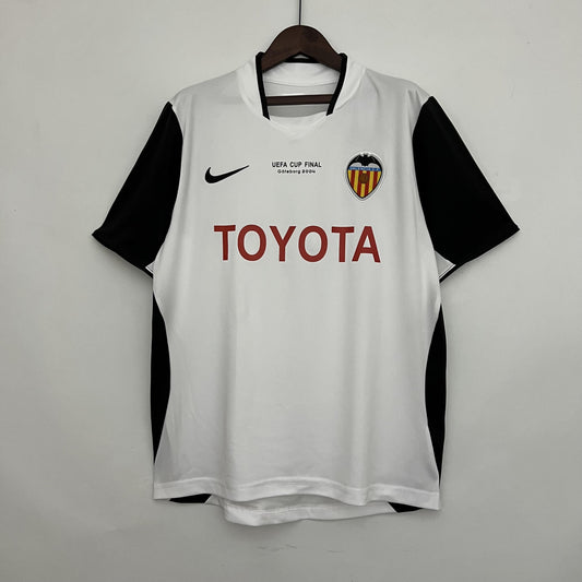 Valencia 2003–2004 Retro Home Shirt – The Double-Winning Glory