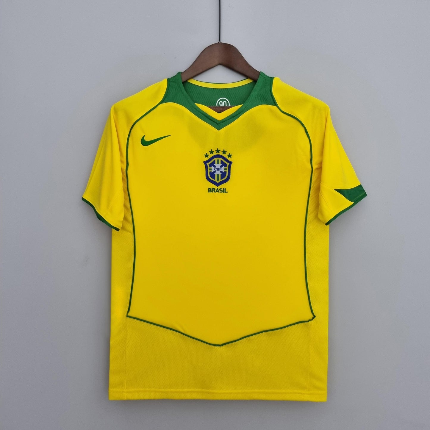 Brazil 2004–2006 Home Retro Shirt – Samba Style and World Champion Swagger