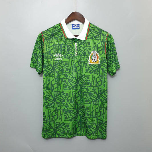Mexico 1994 Home Retro Shirt – Aztec Spirit on the World Stage