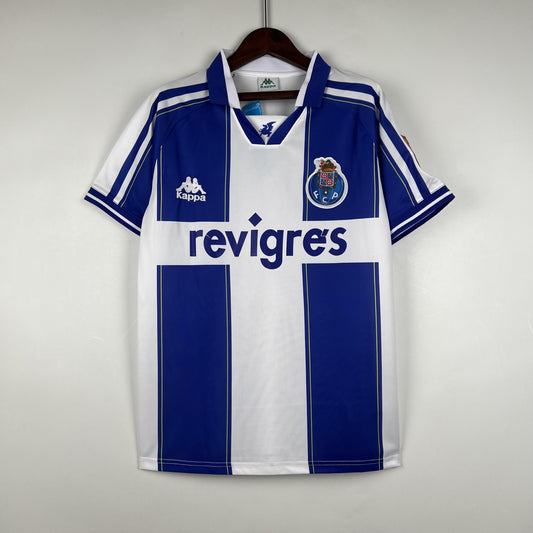 FC Porto 1998–1999 Retro Home Shirt – A Symbol of Portuguese Dominance