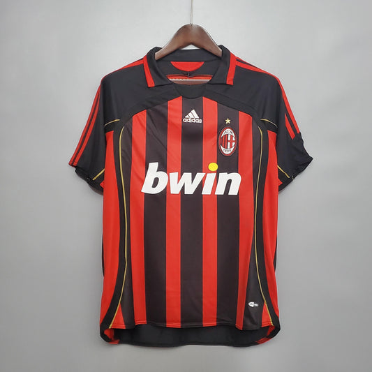 AC Milan 2006–2007 Retro Home Shirt – Champions of Europe Again